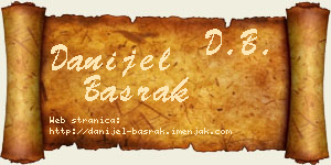 Danijel Basrak vizit kartica